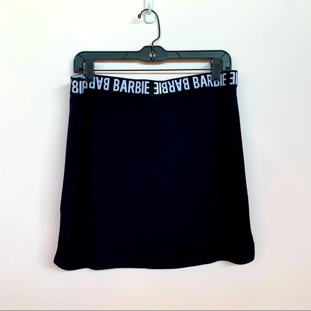 NEW Missguided Women's Barbie X Elastic Mini Skirt